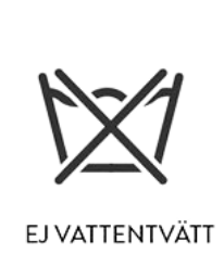 Tvättsymbol ej handtvätt