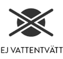 Tvättsymbol ej vattentvätt