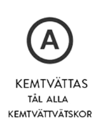 Tvättsymbol kemtvätt A